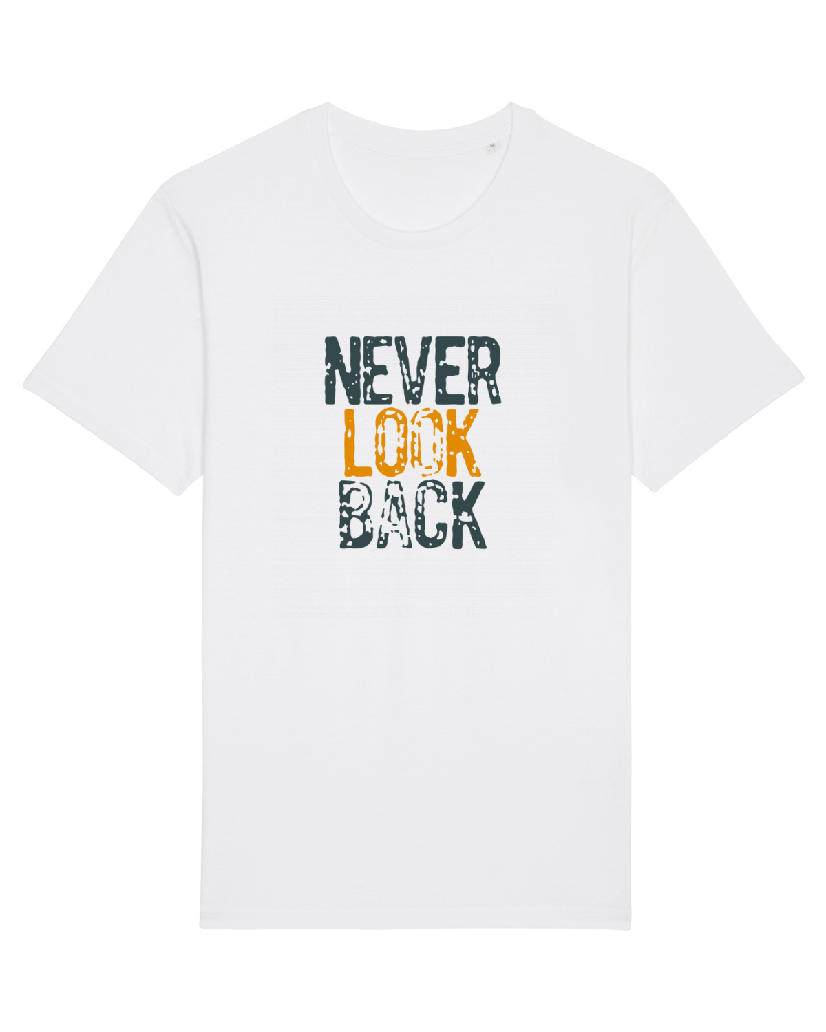 Tricou mânecă scurtă Unisex Rocker White