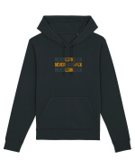 Never look back Hanorac Unisex Drummer