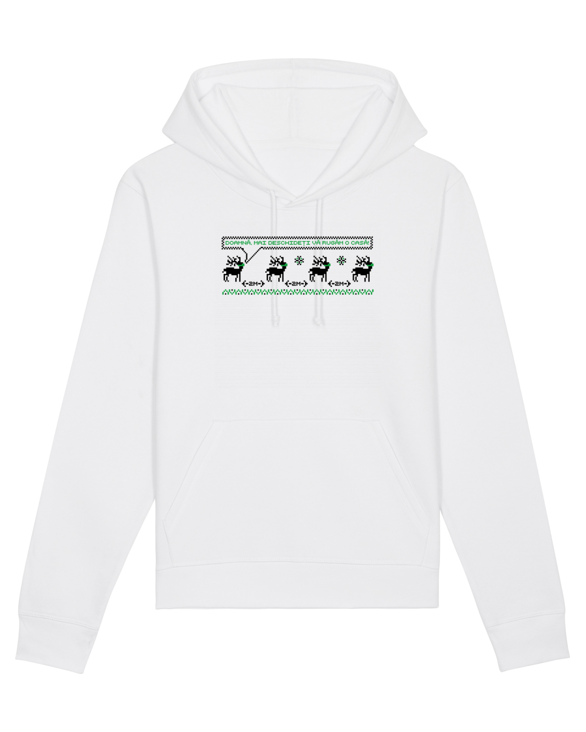 Hanorac Unisex Drummer White