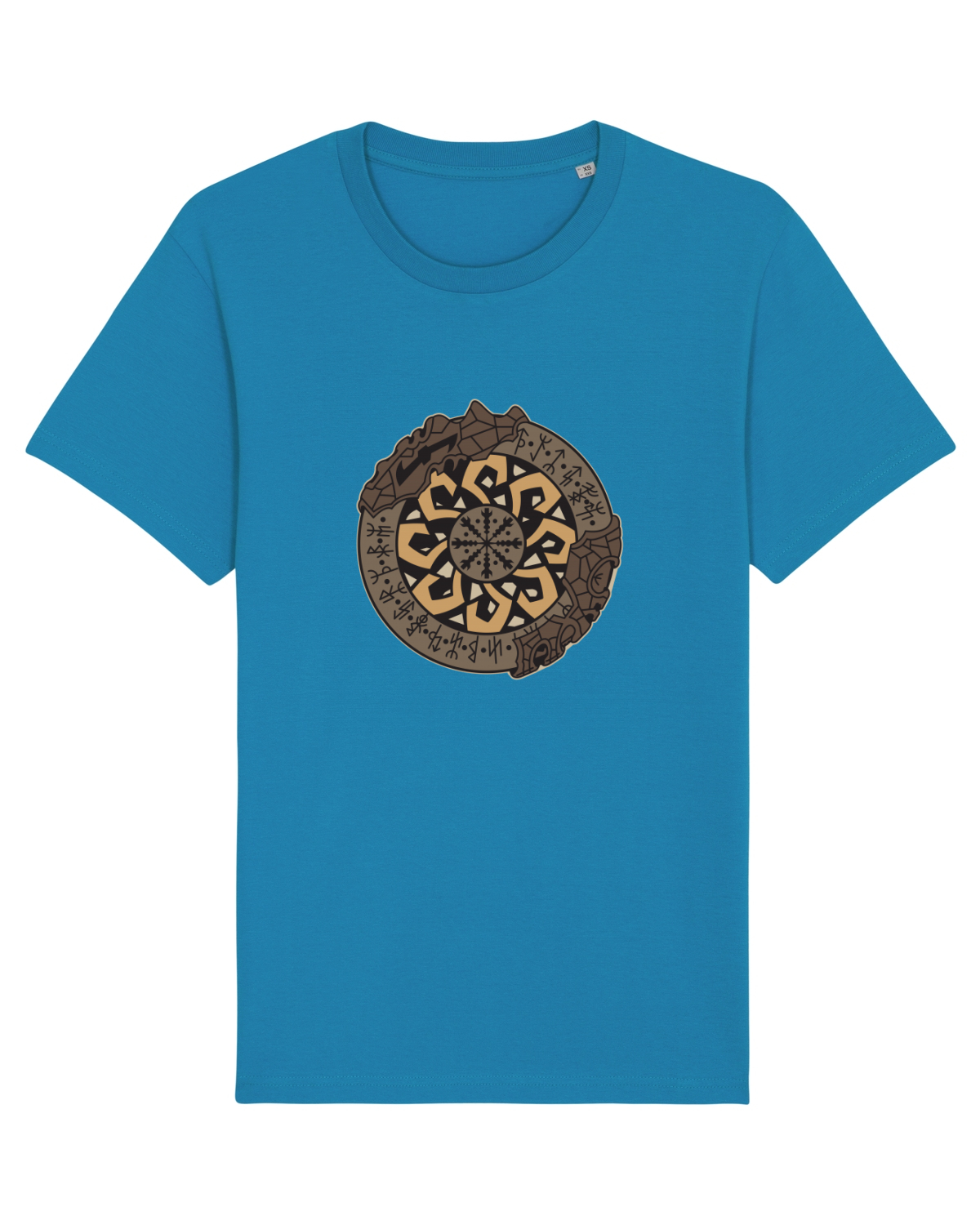 Tricou mânecă scurtă Unisex Rocker Azur