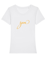 zen Tricou mânecă scurtă guler larg fitted Damă Expresser