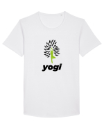 yogi Tricou mânecă scurtă guler larg Bărbat Skater