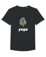 yoga Tricou mânecă scurtă guler larg Bărbat Skater