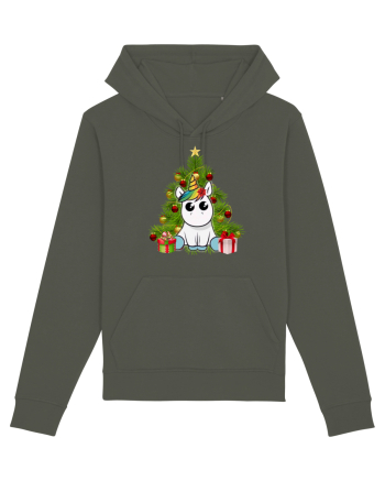 Christmas Unicorn Khaki