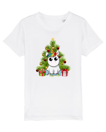 Christmas Unicorn White