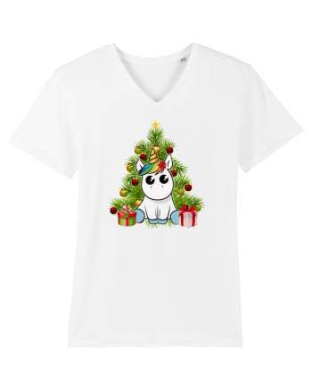 Christmas Unicorn White