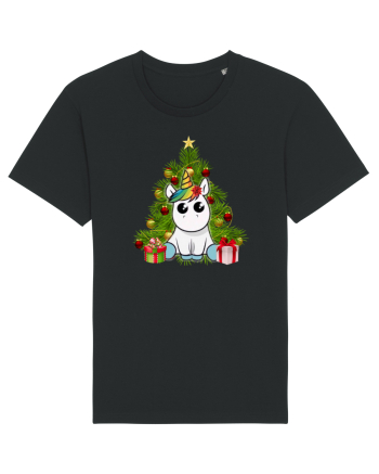 Christmas Unicorn Black