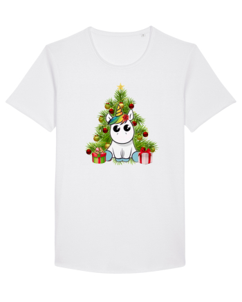 Christmas Unicorn White