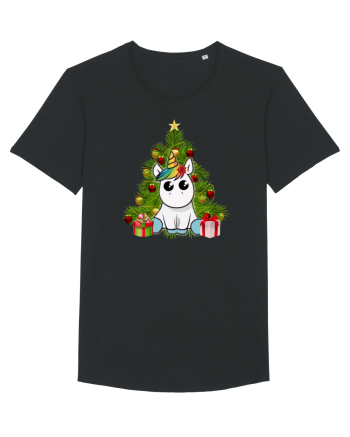 Christmas Unicorn Black