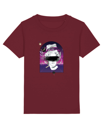 Justice is Blind Burgundy