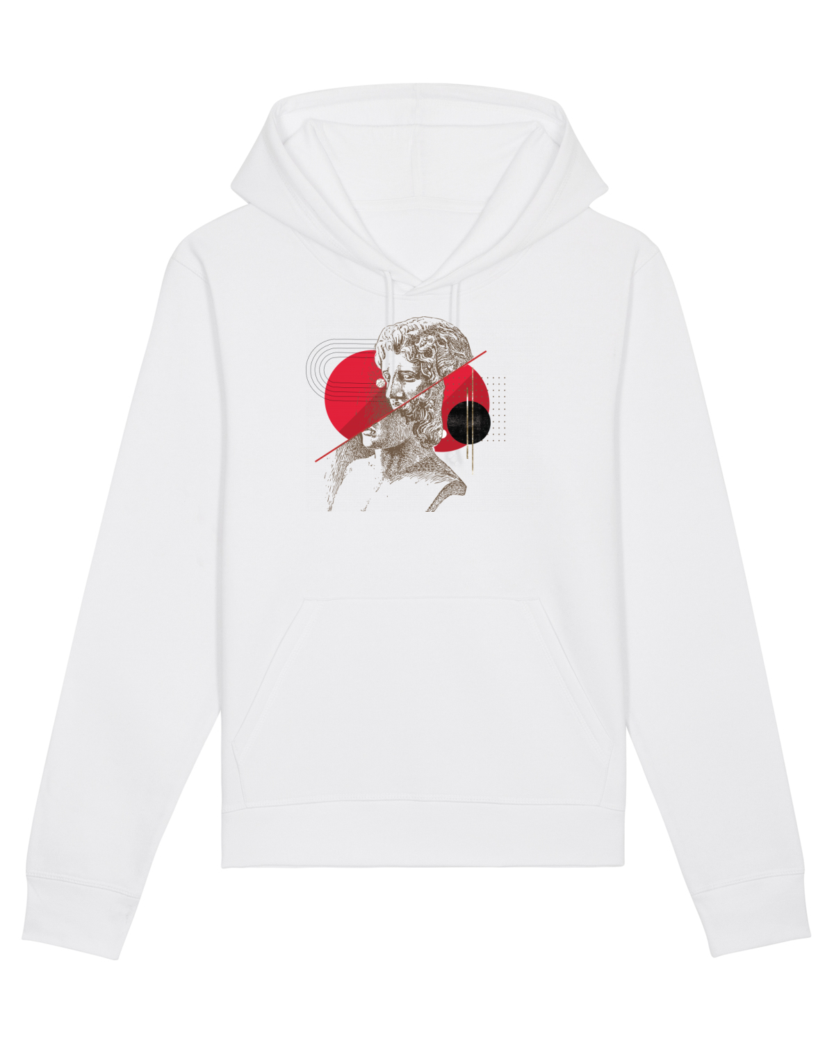 Hanorac Unisex Drummer White
