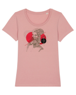 To be or not to be Tricou mânecă scurtă guler larg fitted Damă Expresser