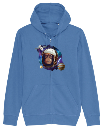 Chimp Astronaut Bright Blue