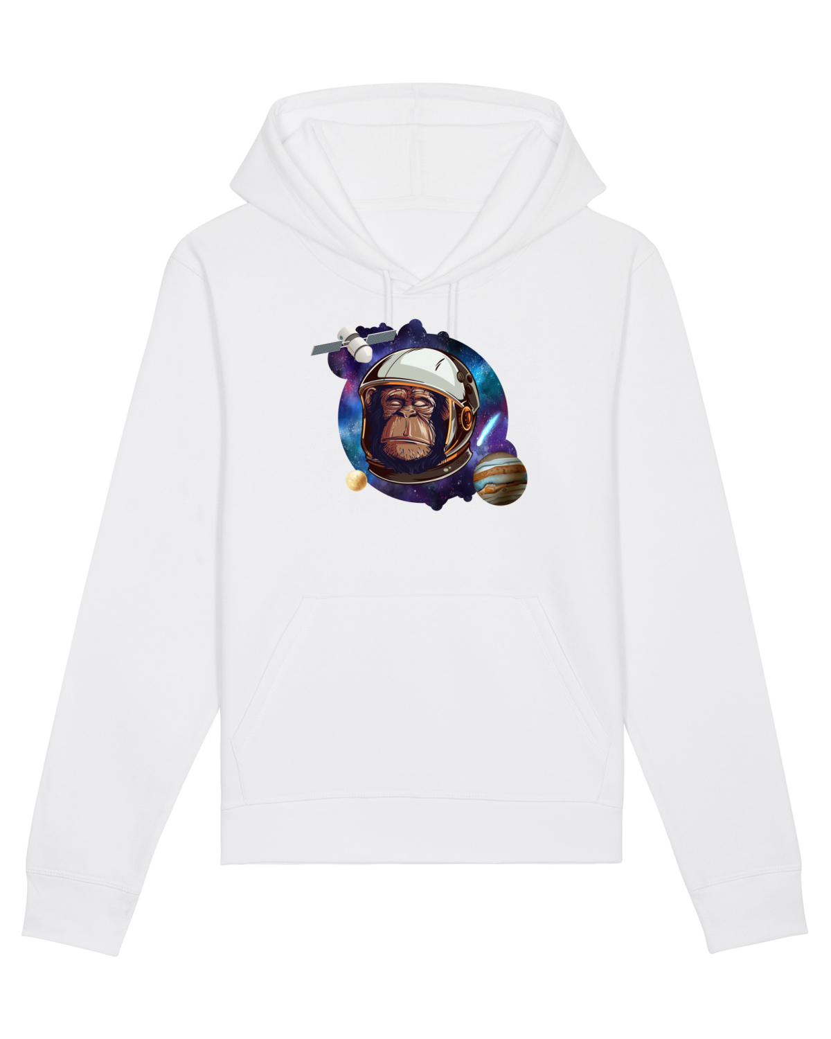Hanorac Unisex Drummer White