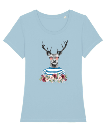 COOL Deer Sky Blue