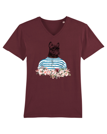 COOL French Bulldog Burgundy