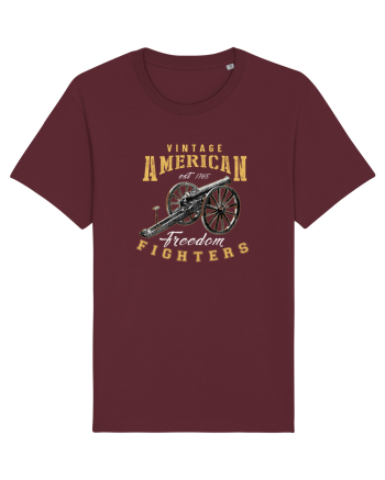 Vintage American Freedom Fighters Burgundy