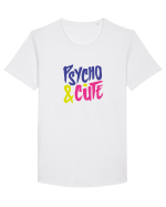 Psycho & Cute Tricou mânecă scurtă guler larg Bărbat Skater