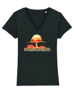 Happy New Year Tricou mânecă scurtă guler V Damă Evoker