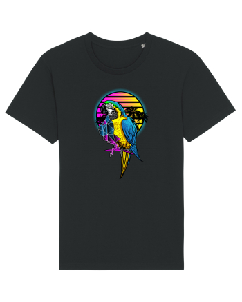 Papagal colorat in vacanta Black
