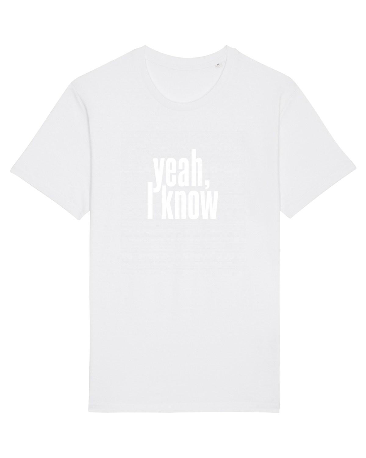 Tricou mânecă scurtă Unisex Rocker White