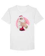 Santa Rocks Tricou mânecă scurtă guler larg Bărbat Skater