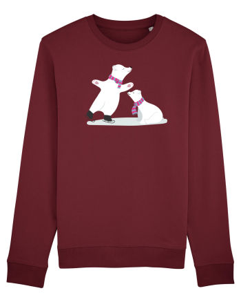 Urși polari Burgundy