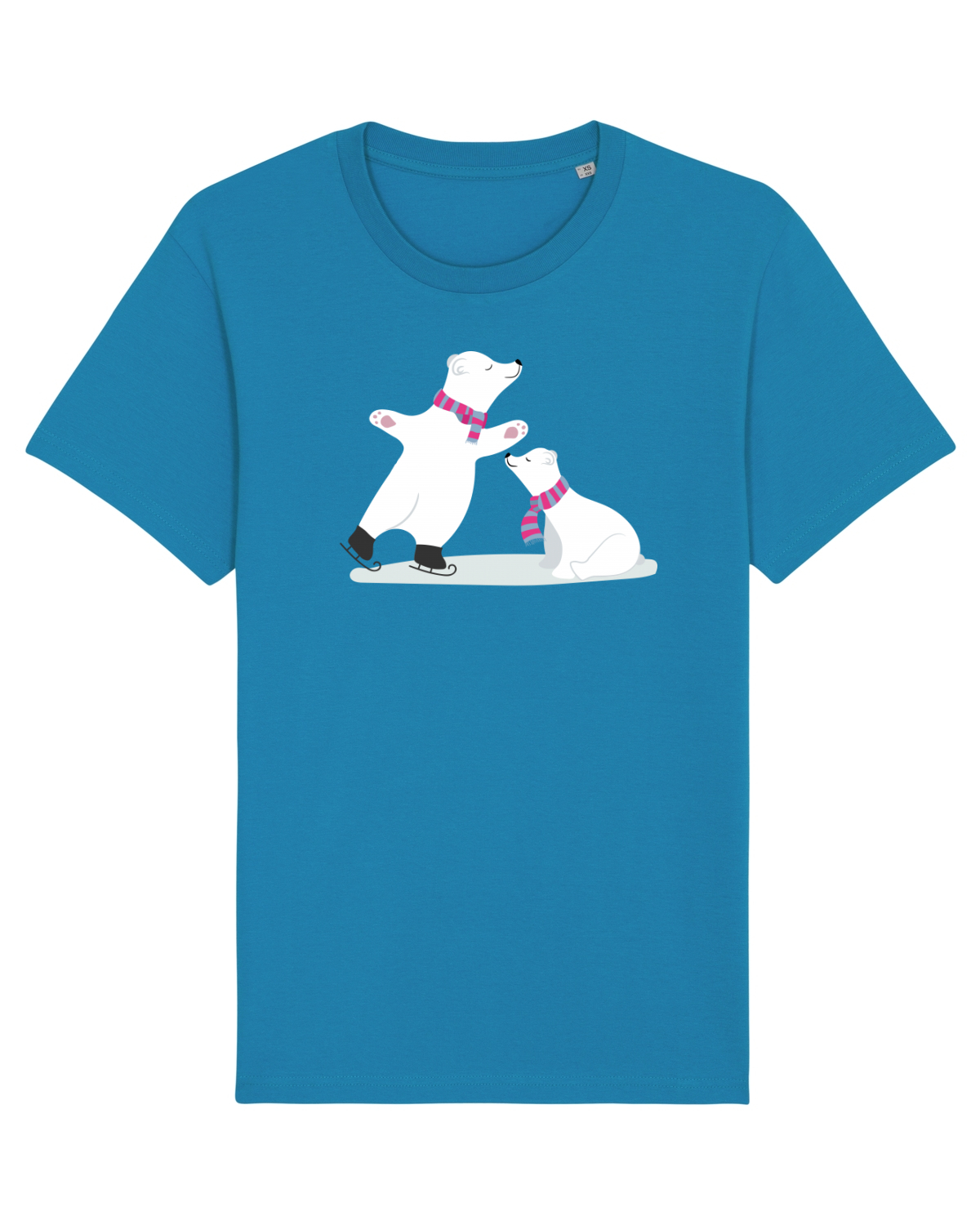 Tricou mânecă scurtă Unisex Rocker Azur