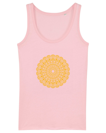 mandala #1 Cotton Pink