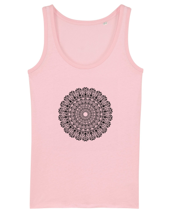 mandala #1 Cotton Pink