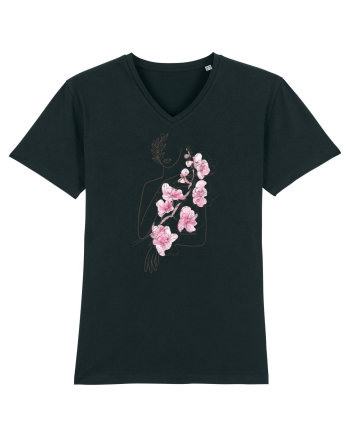 Nymph - Woman Silhouette 1 Black