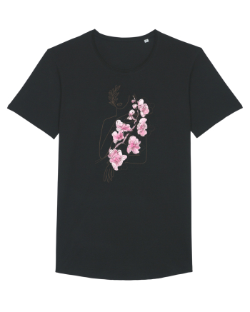 Nymph - Woman Silhouette 1 Black