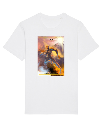 O The Fool Tarot White