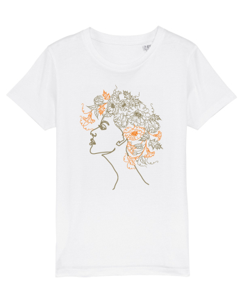 Nymph - Woman Silhouette 3 White