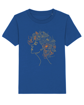 Nymph - Woman Silhouette 3 Majorelle Blue