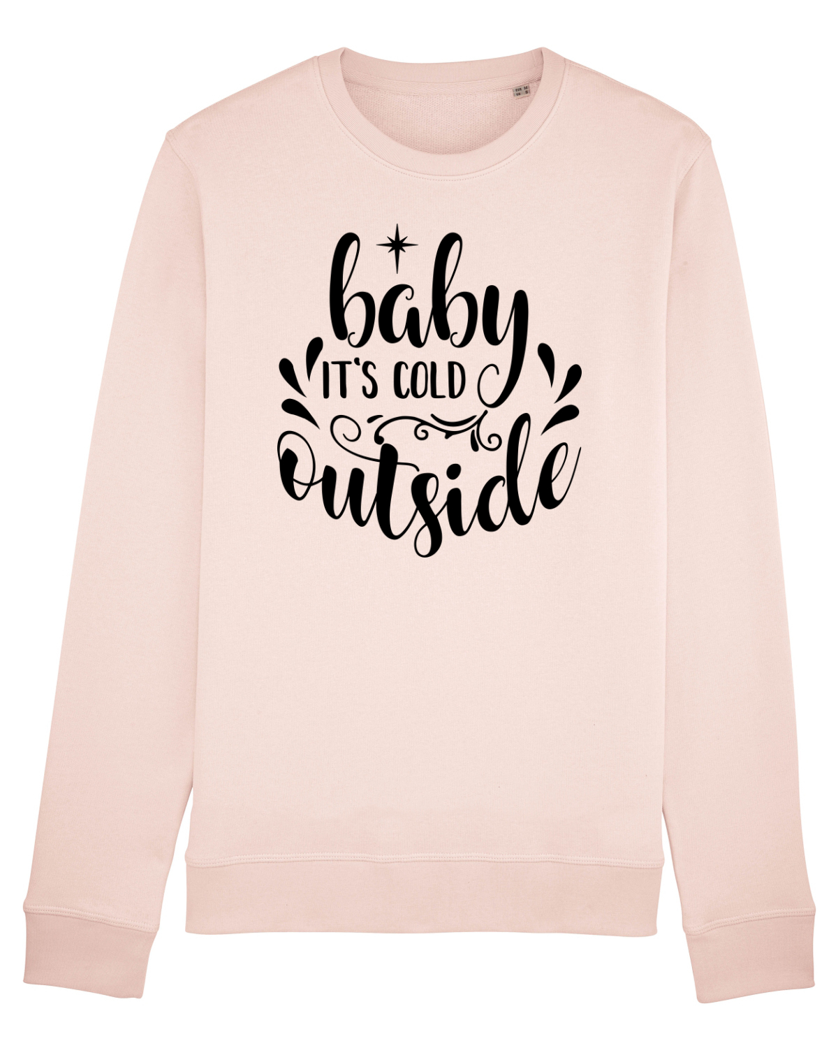 Bluză mânecă lungă Unisex Rise Candy Pink