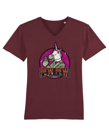 Pew Pew Madafakas Unicorn Burgundy