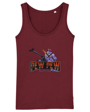 Pew Pew Madafakas Unicorn Burgundy