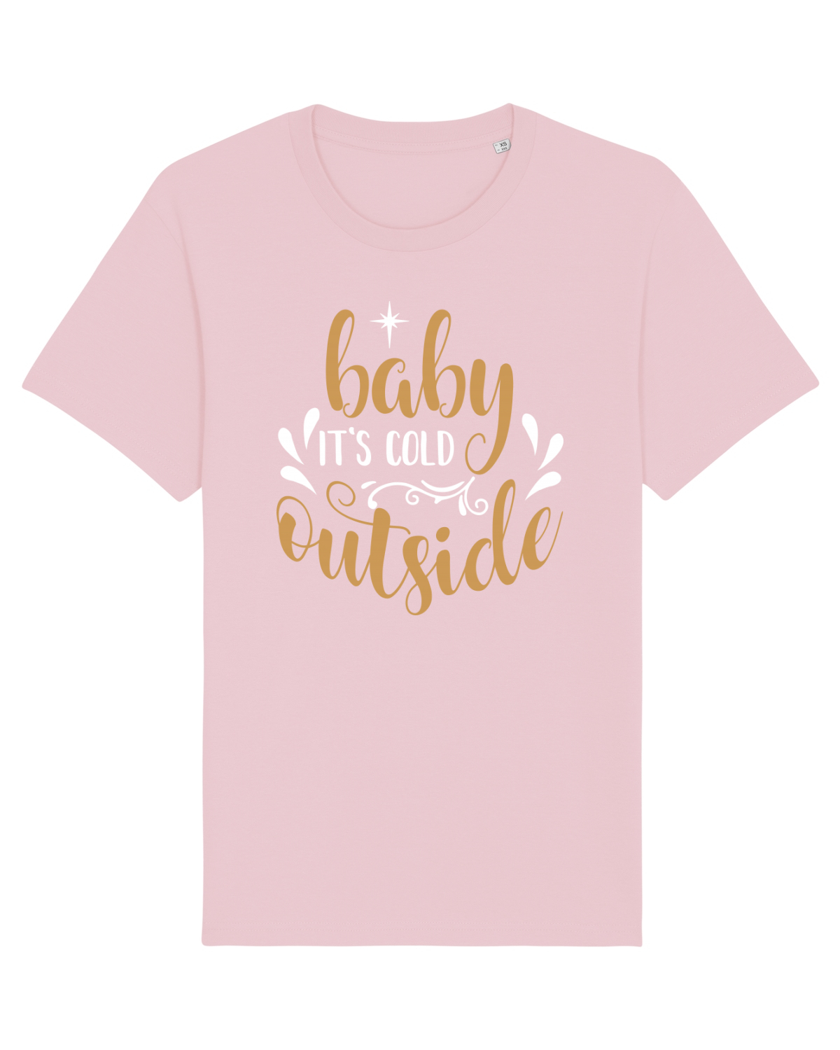 Tricou mânecă scurtă Unisex Rocker Cotton Pink
