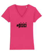 #pisici Tricou mânecă scurtă guler V Damă Evoker