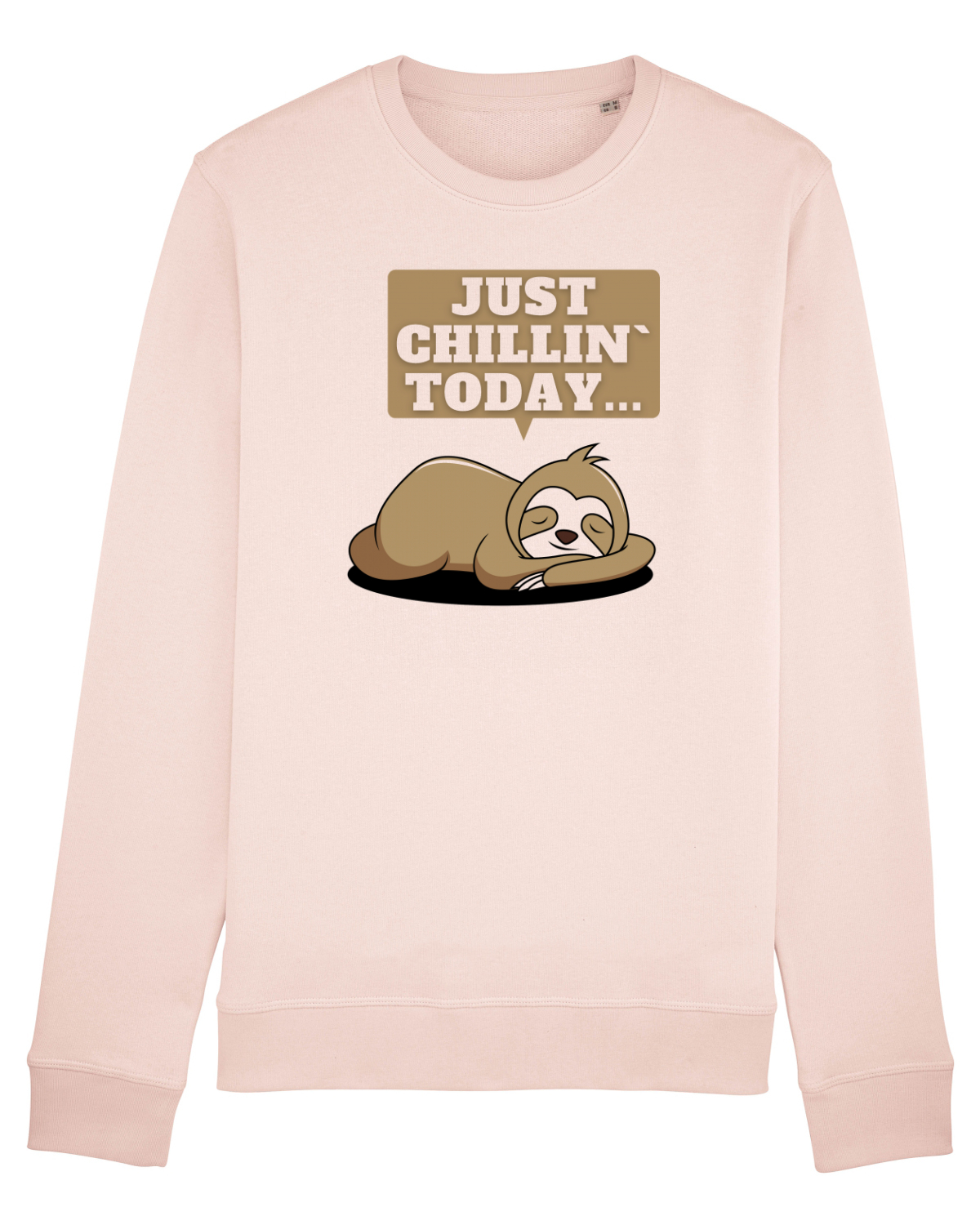 Bluză mânecă lungă Unisex Rise Candy Pink