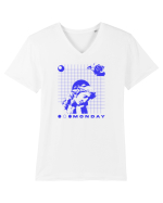 Monday Tricou mânecă scurtă guler V Bărbat Presenter