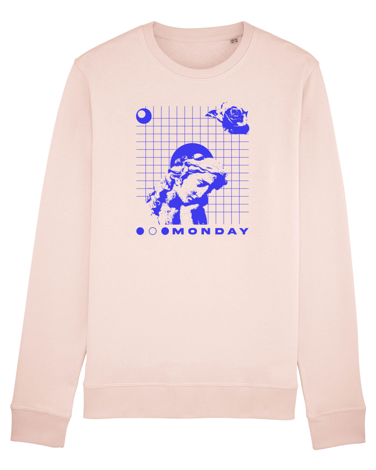 Bluză mânecă lungă Unisex Rise Candy Pink