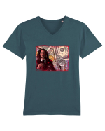 rage against the machine Tricou mânecă scurtă guler V Bărbat Presenter