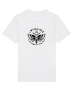 Moth, loving the flame Tricou mânecă scurtă Unisex Rocker