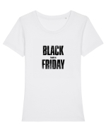 cumparat de black friday Tricou mânecă scurtă guler larg fitted Damă Expresser