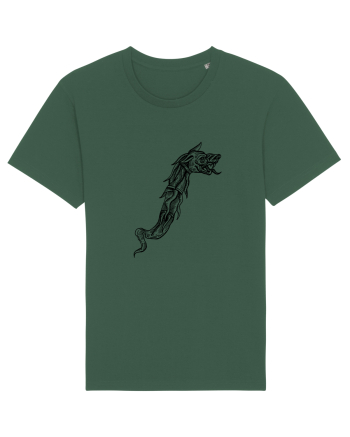 Simboluri dacice - Lupul 1. Bottle Green