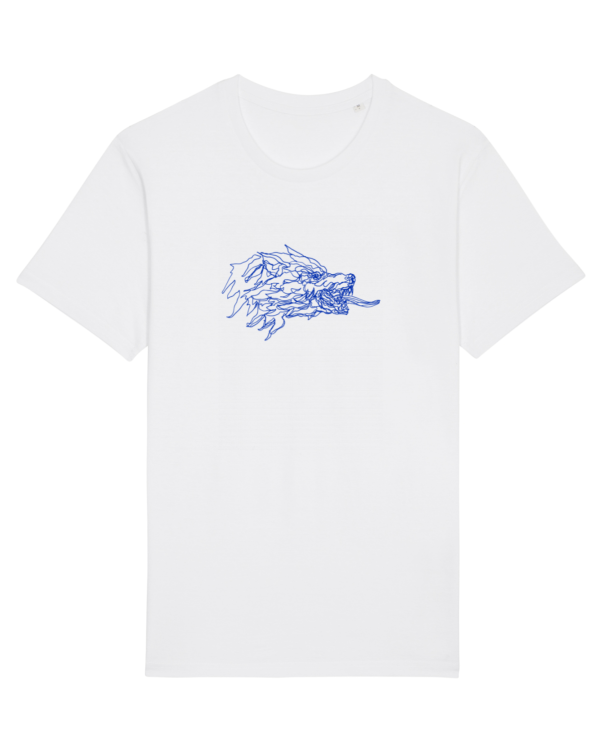 Tricou mânecă scurtă Unisex Rocker White