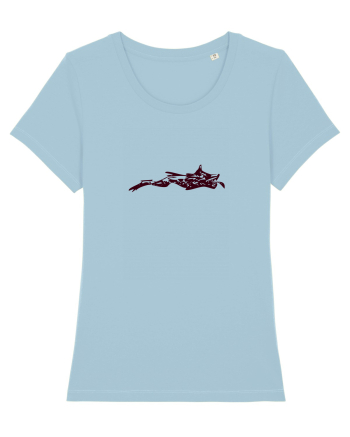 Simboluri dacice - Lupul 11. Sky Blue