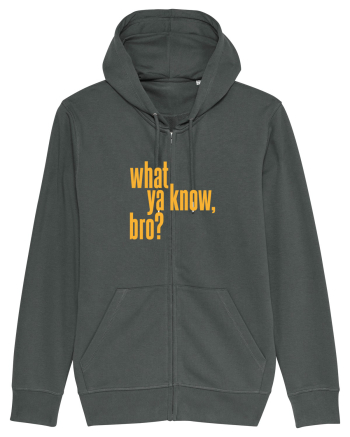 what ya know, bro? Anthracite